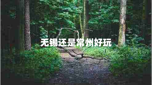 無錫還是常州好玩