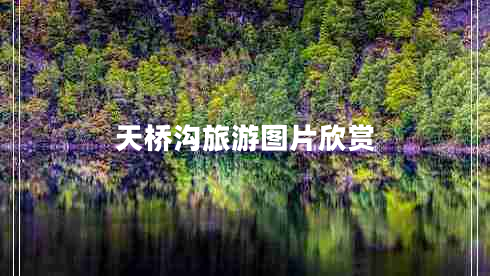 天橋溝旅游圖片欣賞