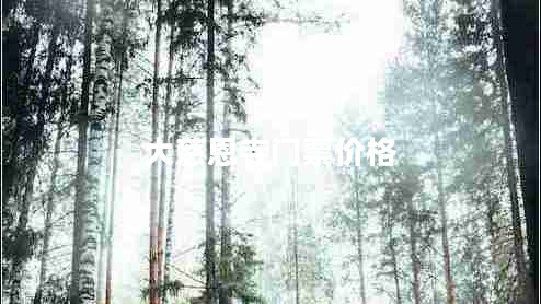 大慈恩寺門票價(jià)格 大慈恩寺門票價(jià)格