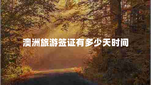 澳洲旅游簽證有多少天時(shí)間