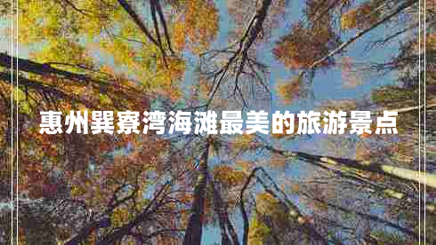 惠州巽寮灣海灘最美的旅游景點(diǎn) 惠州巽寮灣海灘最美的旅游景點(diǎn)