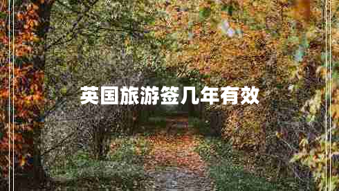 英國(guó)旅游簽幾年有效