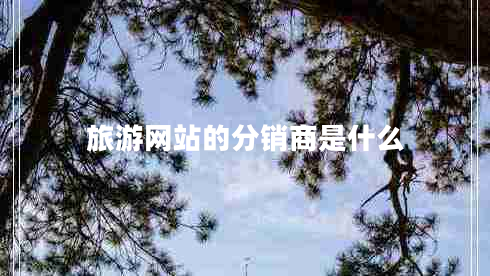 旅游網(wǎng)站的分銷商是什么