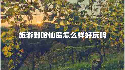 旅游到哈仙島怎么樣好玩嗎
