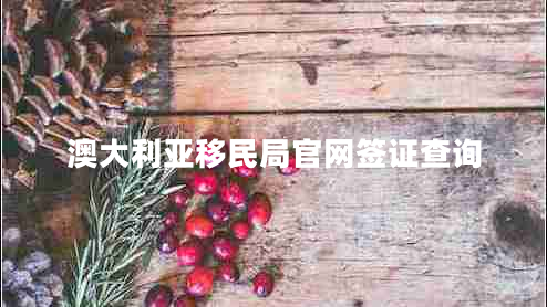 澳大利亞移民局官網(wǎng)簽證查詢