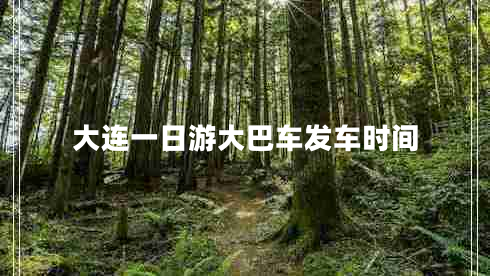 大連一日游大巴車發(fā)車時間