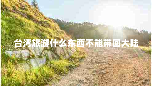 臺(tái)灣旅游什么東西不能帶回大陸