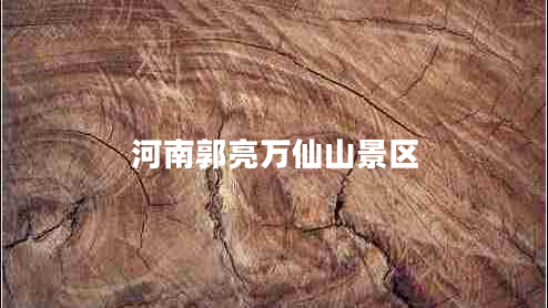 河南郭亮萬(wàn)仙山景區(qū) 河南郭亮萬(wàn)仙山景區(qū)