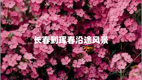 長春到琿春沿途風(fēng)景