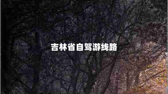 吉林省自駕游線路 吉林省自駕游線路