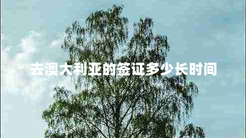 去澳大利亞的簽證多少長(zhǎng)時(shí)間