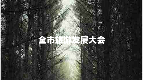 全市旅游發(fā)展大會