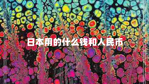 日本用的什么錢和人民幣 日本用的什么錢和人民幣