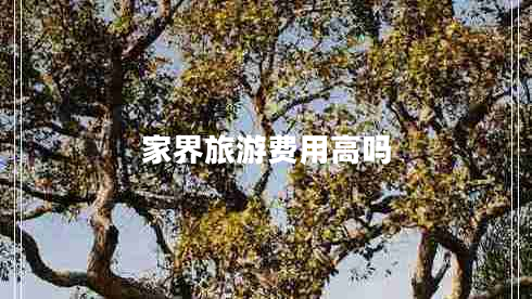 家界旅游費用高嗎