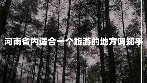 河南省內(nèi)適合一個(gè)旅游的地方嗎知乎