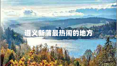 遵義新蒲最熱鬧的地方