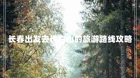 長春出發(fā)去長白山的旅游路線攻略