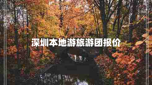 深圳本地游旅游團報價