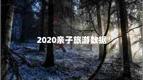 2020親子旅游數(shù)據(jù)