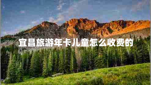 宜昌旅游年卡兒童怎么收費的