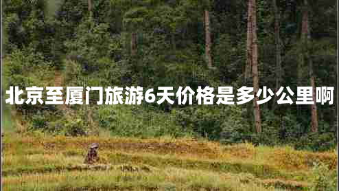 北京至廈門旅游6天價格是多少公里啊 北京至廈門旅游6天價格是多少公里啊