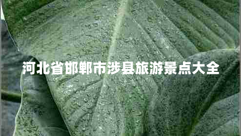 河北省邯鄲市涉縣旅游景點(diǎn)大全