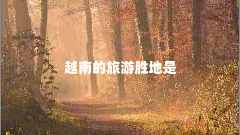 越南的旅游勝地是