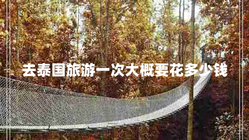 去泰國旅游一次大概要花多少錢