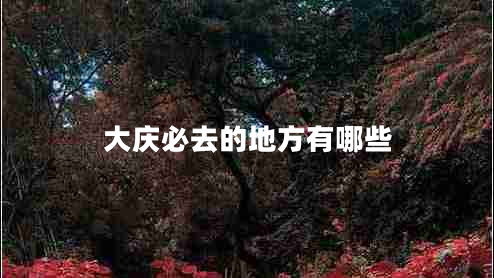 大慶必去的地方有哪些 大慶必去的地方有哪些