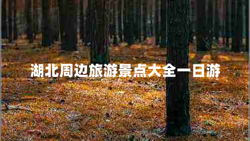 湖北周邊旅游景點大全一日游