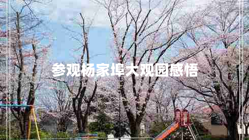 參觀楊家埠大觀園感悟