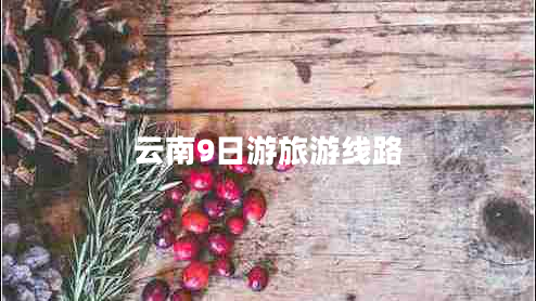 云南9日游旅游線路 云南9日游旅游線路