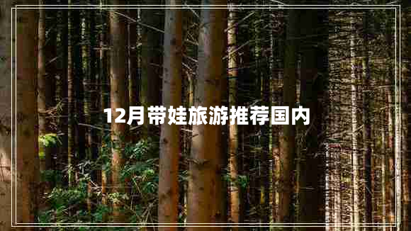 12月帶娃旅游推薦國(guó)內(nèi)