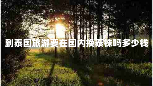 到泰國旅游要在國內(nèi)換泰銖嗎多少錢