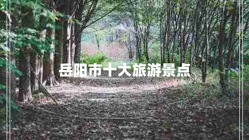 岳陽市十大旅游景點