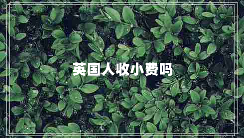 英國(guó)人收小費(fèi)嗎