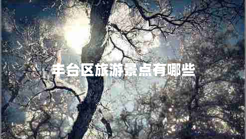 豐臺(tái)區(qū)旅游景點(diǎn)有哪些