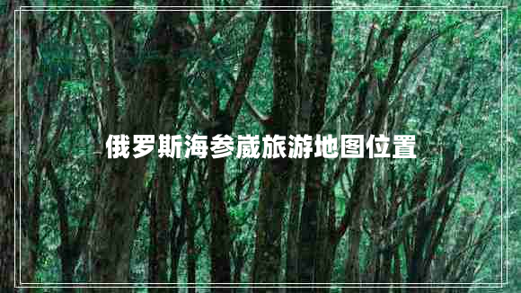 俄羅斯海參崴旅游地圖位置