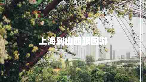 上海到山西跟團游