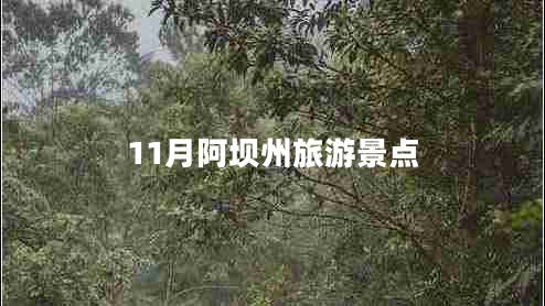 11月阿壩州旅游景點