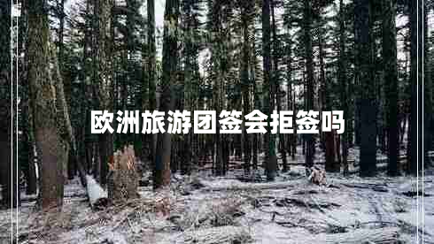歐洲旅游團簽會拒簽嗎