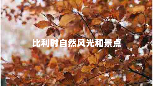 比利時(shí)自然風(fēng)光和景點(diǎn)