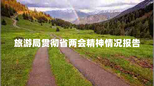 旅游局貫徹省兩會(huì)精神情況報(bào)告