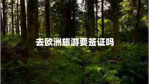 去歐洲旅游要簽證嗎