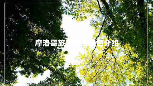 摩洛哥旅游景點特色介紹