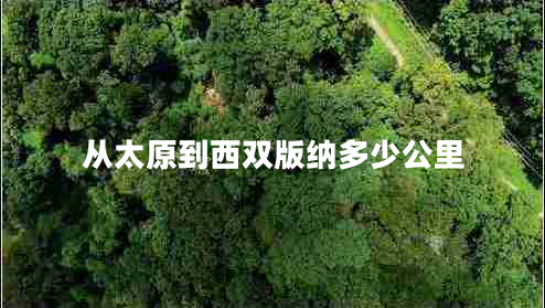 從太原到西雙版納多少公里 從太原到西雙版納多少公里