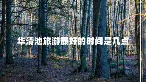 華清池旅游最好的時(shí)間是幾點(diǎn) 華清池旅游最好的時(shí)間是幾點(diǎn)