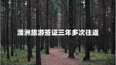 澳洲旅游簽證三年多次往返