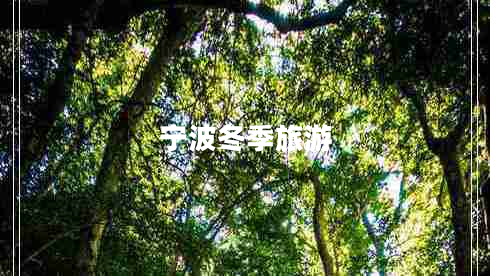 寧波冬季旅游