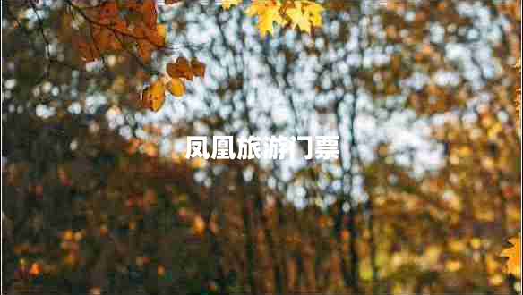 鳳凰旅游門票